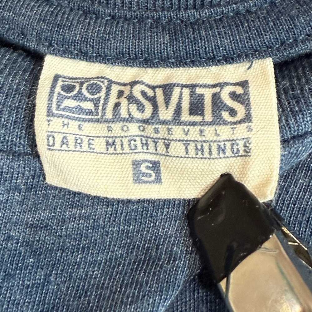 RSVLTS 3 for 1 Shipping Bundle Soft Cotton Poly T-Shirts Gray, Blue, Navy Small - Picture 8 of 16